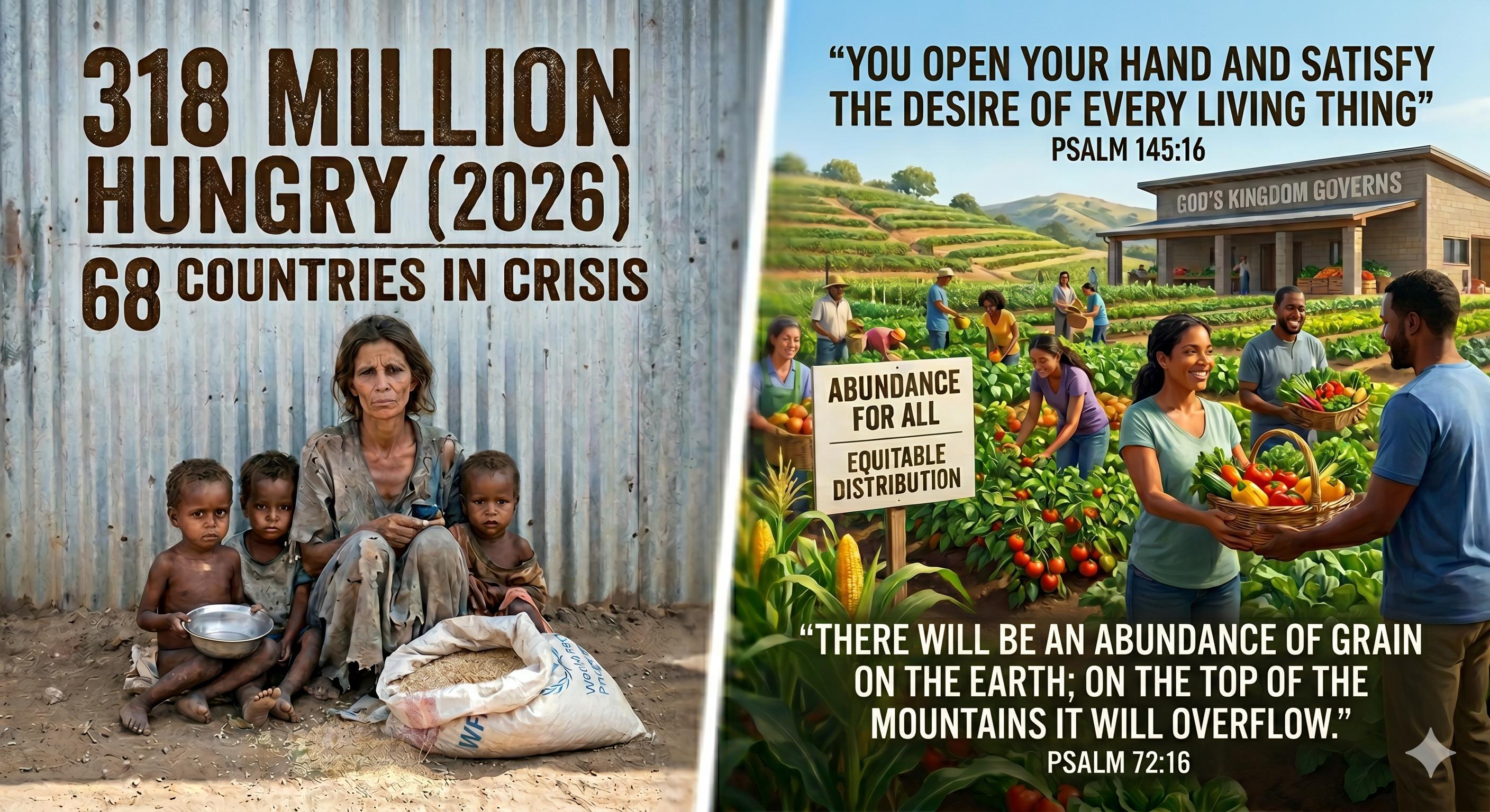 Global hunger crisis and the Bible's promise of abundance